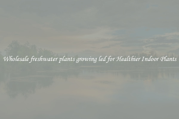 Wholesale freshwater plants growing led for Healthier Indoor Plants