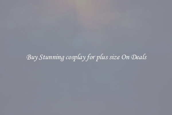 Buy Stunning cosplay for plus size On Deals