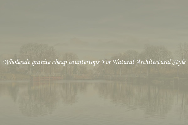 Wholesale granite cheap countertops For Natural Architectural Style